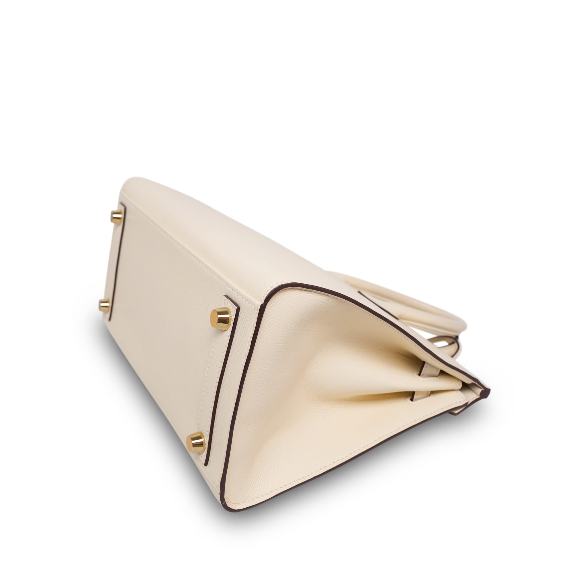 Product image 13 of 18: Birkin Sellier 25 Nata Epsom Gold Plated Z Stamp
