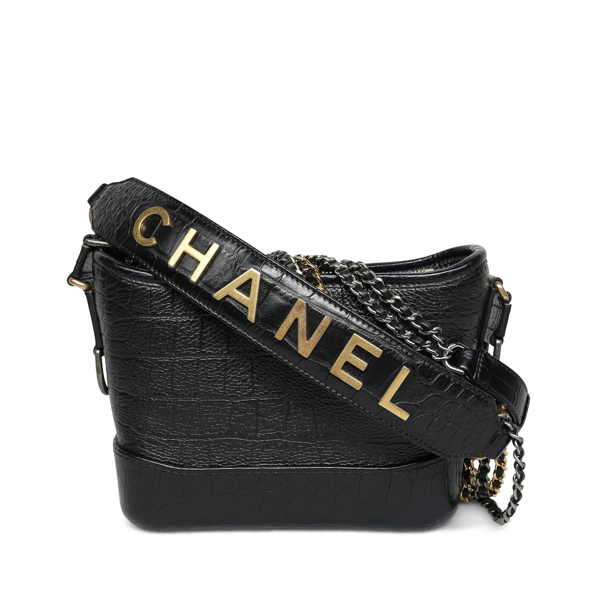 Buy Chanel Vintage Gold-tone Metal Round Coco Mark Charm Keyholder