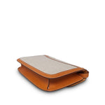 Product image 19 of 33: Constance 23 Gold Peau Porc/Toile Gold Plated M Circle Stamp