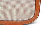 Product image 17 of 33: Constance 23 Gold Peau Porc/Toile Gold Plated M Circle Stamp