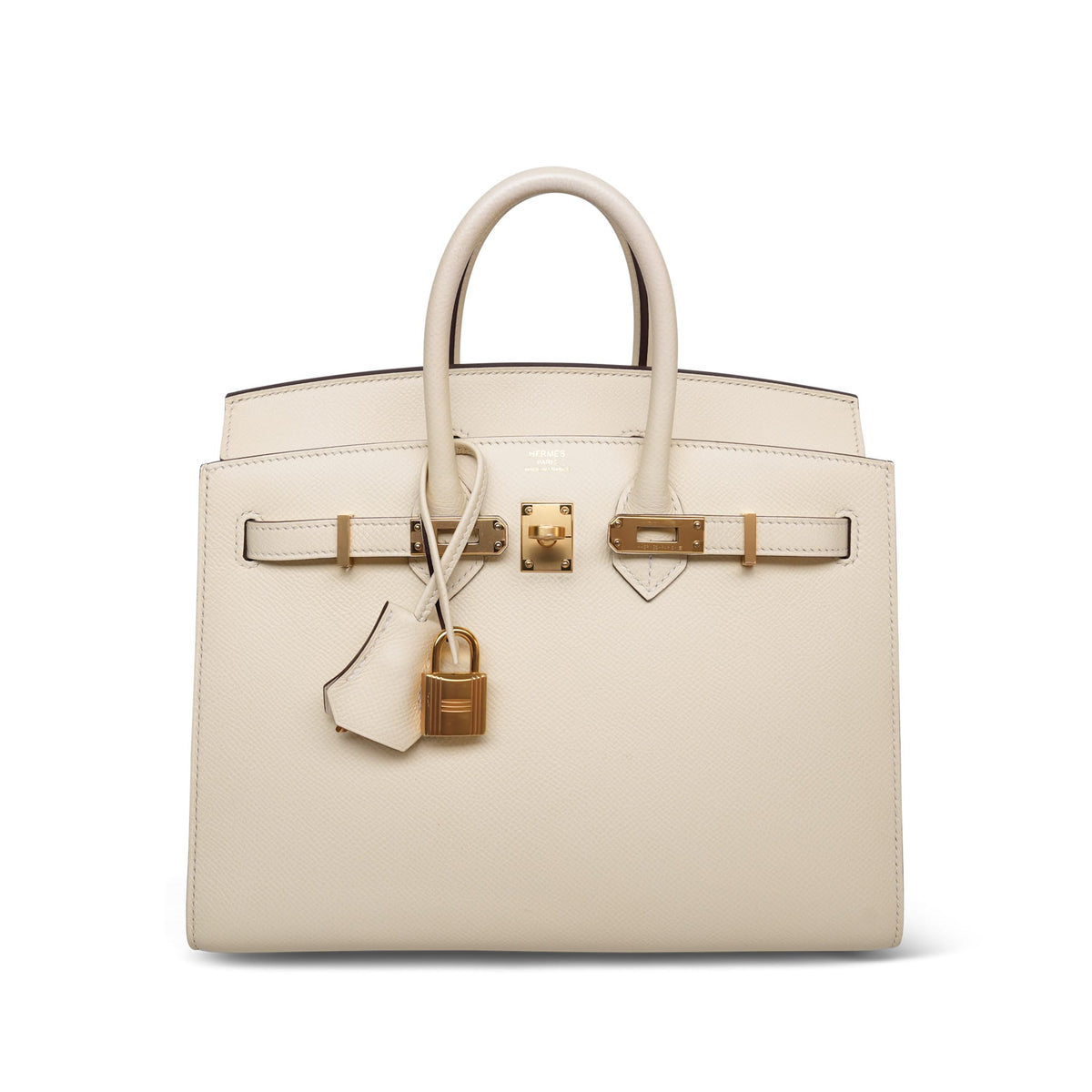 Birkin Sellier 25 Nata Epsom Gold Plated Z Stamp