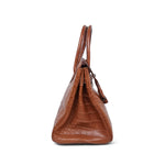Product image 6 of 21: Birkin 30 Fauve Barenia Alligator Palladium Plated P Square Stamp