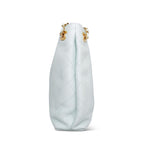 Product image 4 of 20: 26S Light Blue Lambskin Quilted Eyes On You Large Shopping Bag LGHW