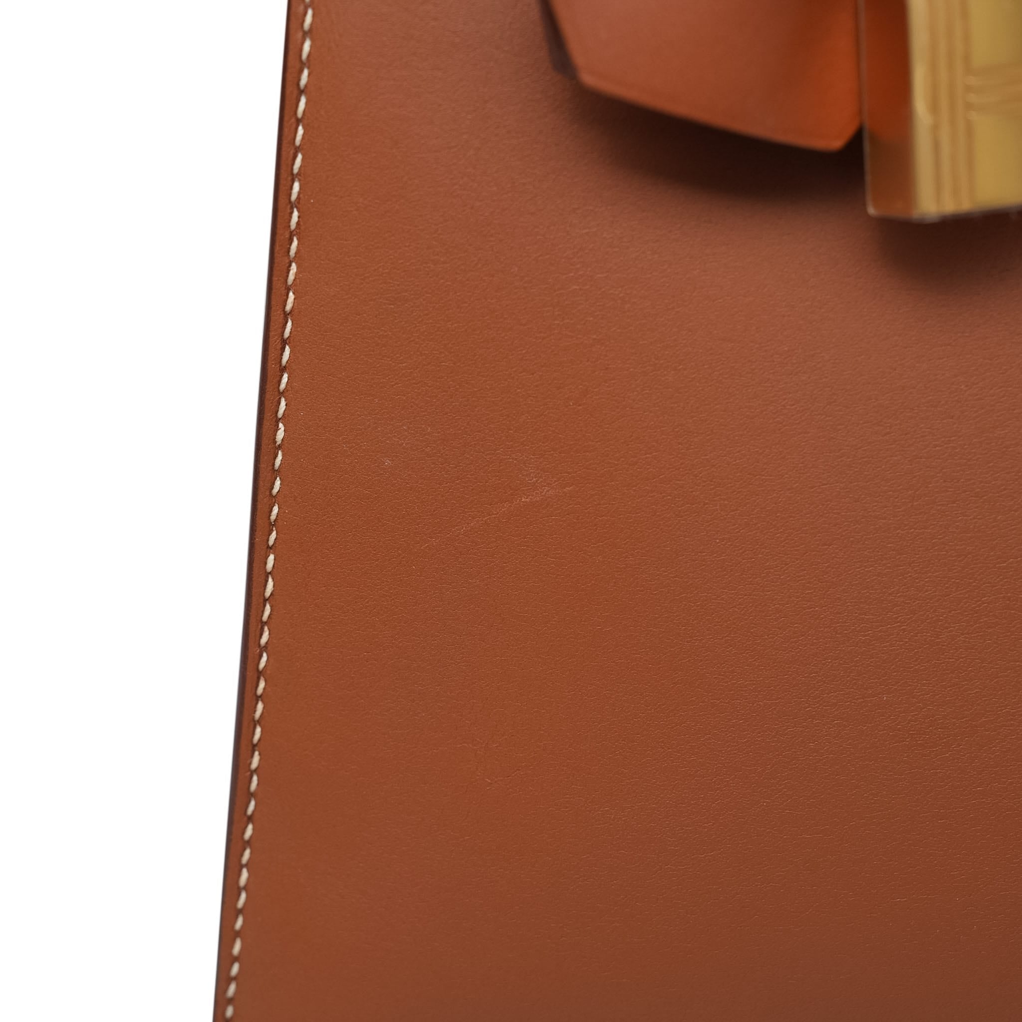 Product image 19 of 20: Kelly Sellier 25 Fauve Barenia Gold Plated C Stamp
