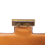 Product image 28 of 33: Constance 23 Gold Peau Porc/Toile Gold Plated M Circle Stamp