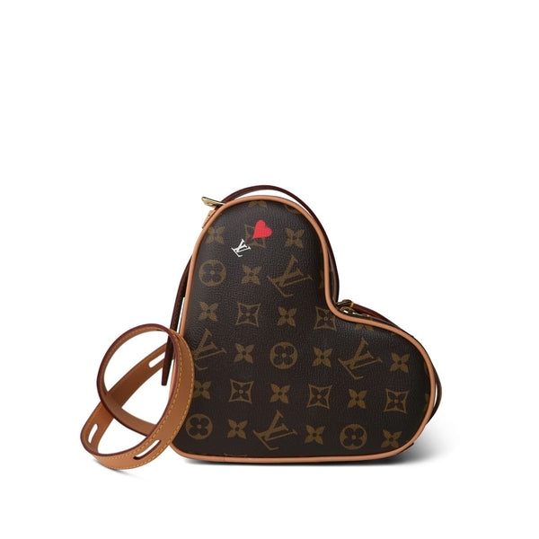 入手困難★関税込 【LV】 ハート バッグ Game On Monogram Louis Vuitton Monogram Game On Coeur Heart Bag – REDELUXE