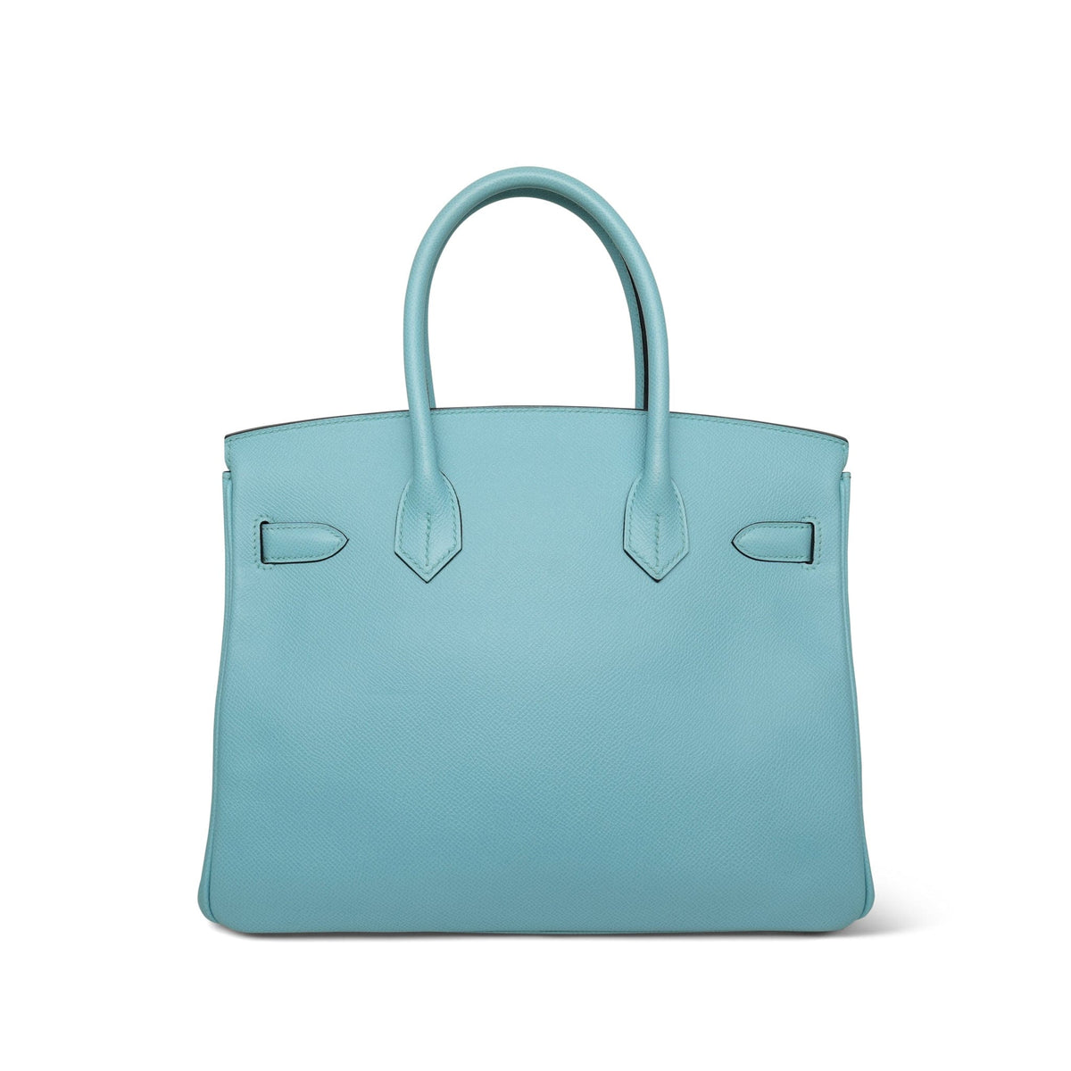 Birkin 30 Bleu Atoll Veau Epsom Gold Plated T Stamp