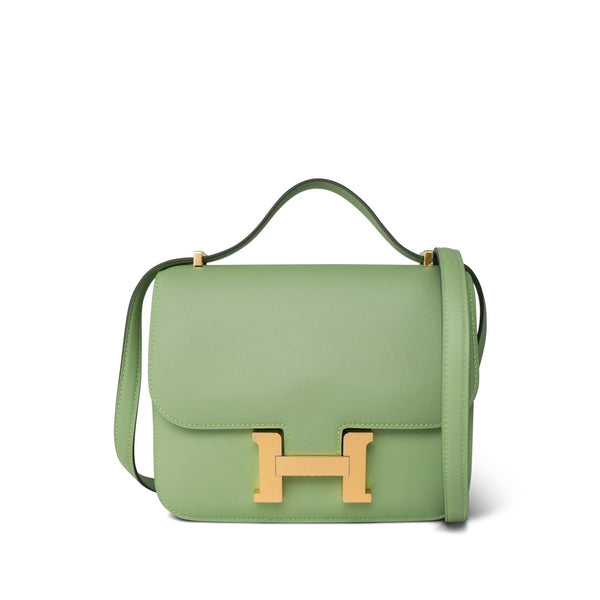 Constance 18 Vert Criquet Swift Gold Plated B Stamp – REDELUXE