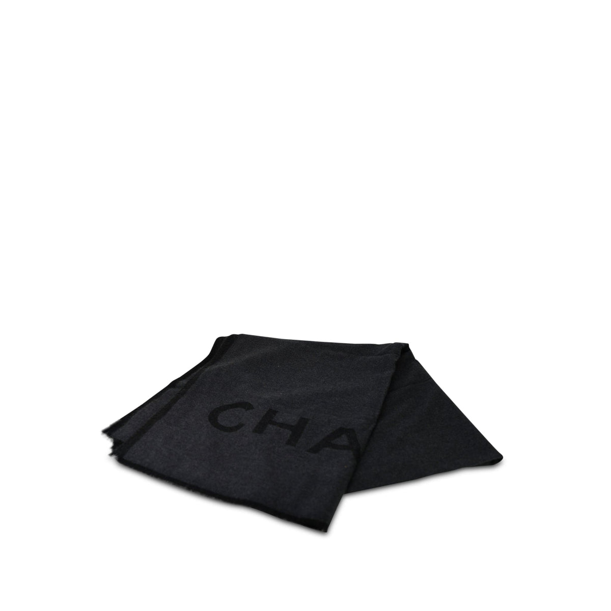 Chanel Cashmere Scarf - Black