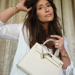 Product image 2 of 19: Kelly Sellier 25 Craie Epsom Electrum Plated K Stamp