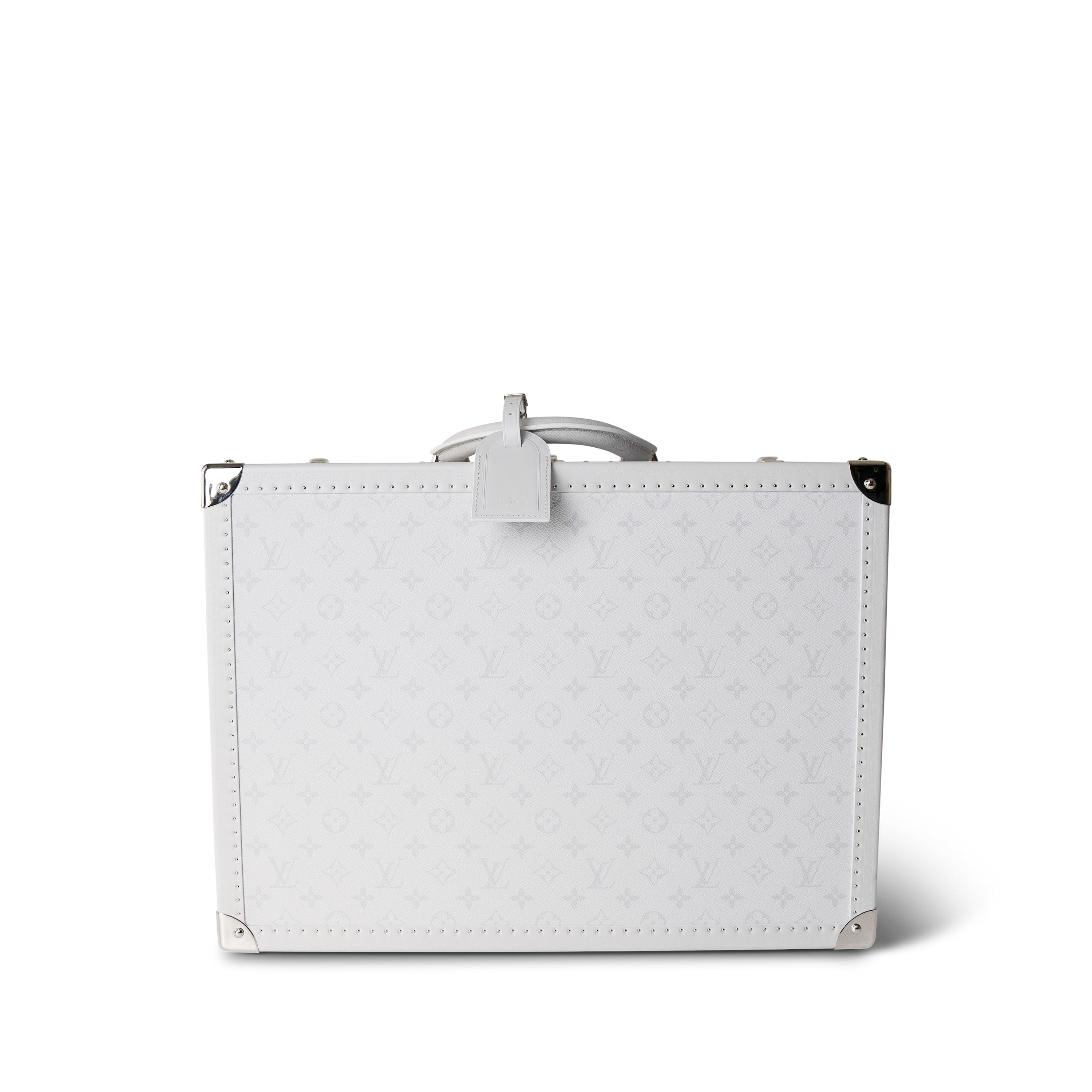 Louis Vuitton Bisten 50 Optic White Monogram Canvas Louis Vuitton Bisten 50 Optic White Monogram Canvas