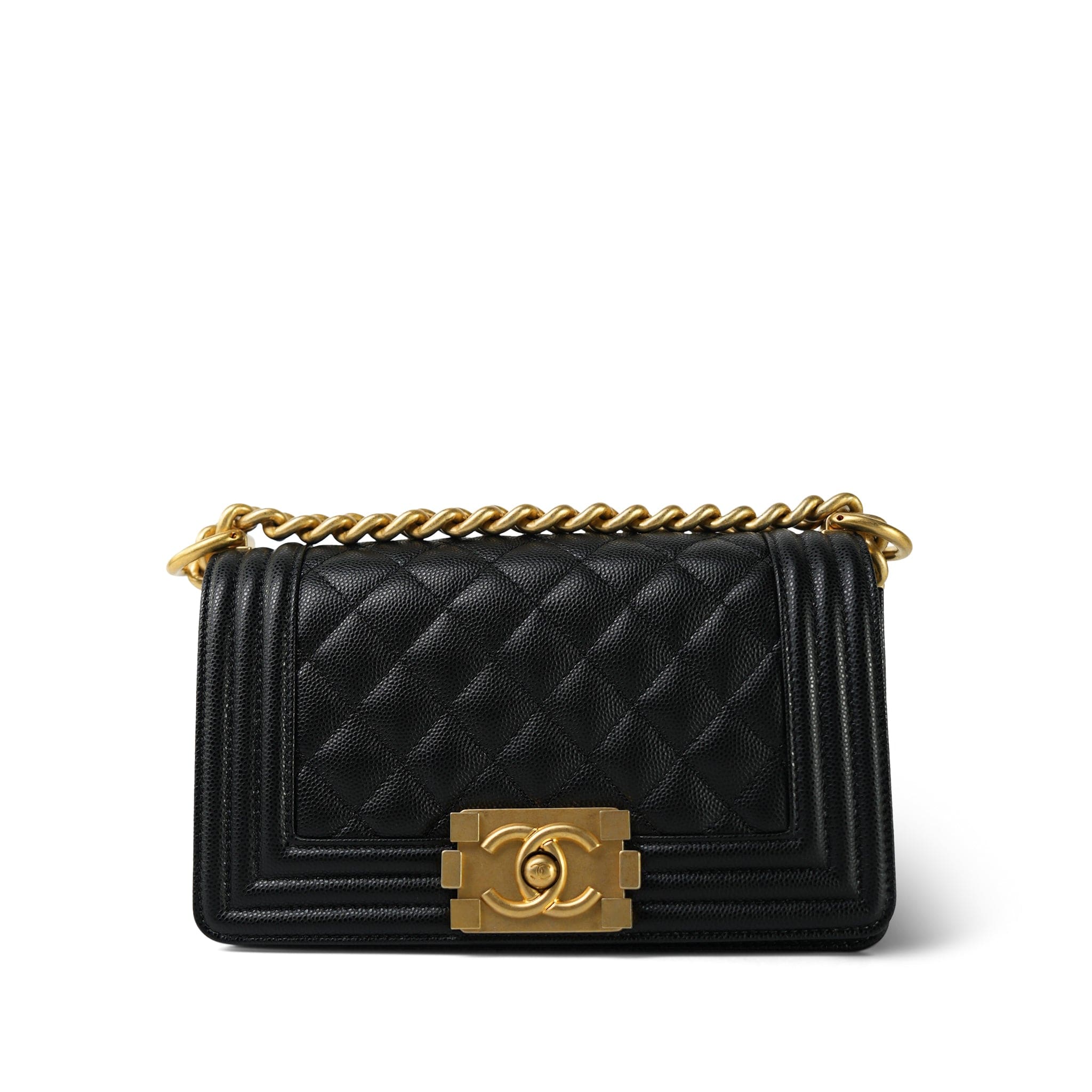 【ヴィンテージ】Rank:S☆Chanel Black Chic With Me Series18 Shop Pre-owned Chanel Bags | Authenticity Guaranteed