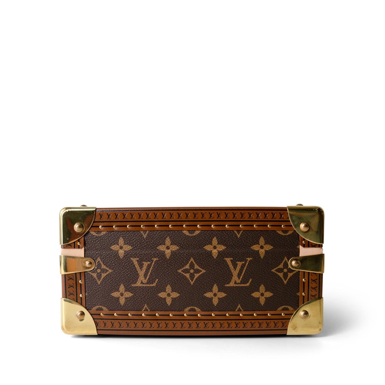 Louis Vuitton Monogram Canvas Coffret Joaillerie in Lagoon Blue