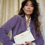 Product image 2 of 16: Kelly Pochette Nata Ostrich Gold Plated W Stamp