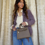 Product image 6 of 22: Kelly Sellier 25 Etoupe Epsom Palladium Plated G Stamp
