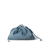 Bottega Veneta Handbag Blue Bottega Veneta Light Blue Mini Pouch Clutch - Redeluxe