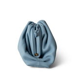 Bottega Veneta Handbag Blue Bottega Veneta Light Blue Mini Pouch Clutch - Redeluxe