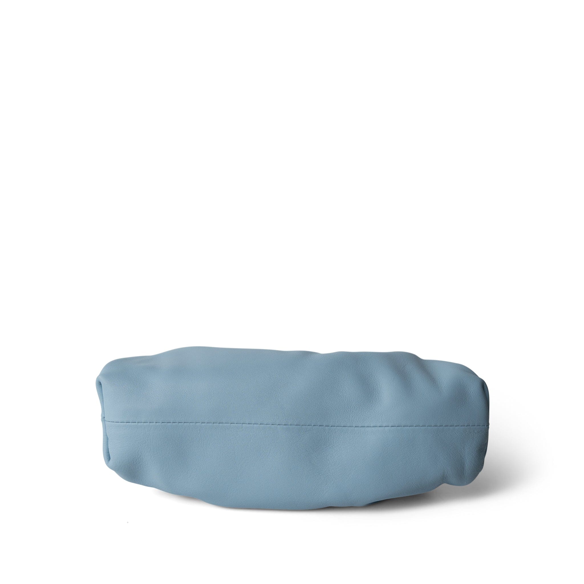 Bottega Veneta Handbag Blue Bottega Veneta Light Blue Mini Pouch Clutch - Redeluxe