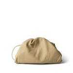 Bottega Veneta Handbag Yellow Bottega Veneta Yellow Mini Pouch Clutch - Redeluxe