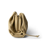 Bottega Veneta Handbag Yellow Bottega Veneta Yellow Mini Pouch Clutch - Redeluxe