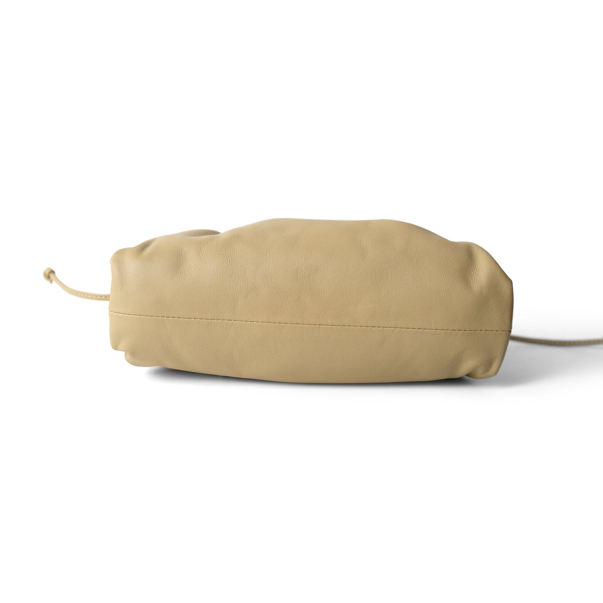 Bottega Veneta Handbag Yellow Bottega Veneta Yellow Mini Pouch Clutch - Redeluxe
