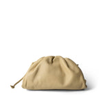 Bottega Veneta Handbag Yellow Bottega Veneta Yellow Mini Pouch Clutch - Redeluxe