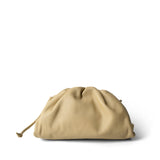 Bottega Veneta Handbag Yellow Bottega Veneta Yellow Mini Pouch Clutch - Redeluxe