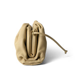 Bottega Veneta Handbag Yellow Bottega Veneta Yellow Mini Pouch Clutch - Redeluxe