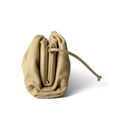 Bottega Veneta Handbag Yellow Bottega Veneta Yellow Mini Pouch Clutch - Redeluxe