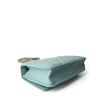 CHANEL 19C Tiffany Blue Lambskin Quilted 19 Wallet on Chain Mixed Hardware - Redeluxe