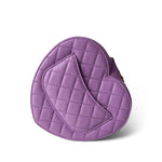 CHANEL 22S CC In Love Purple Lambskin Quilted Large Heart Bag - Redeluxe