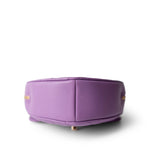 CHANEL 22S CC In Love Purple Lambskin Quilted Large Heart Bag - Redeluxe