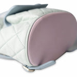CHANEL Backpack 20C Duma Goatskin Quilted Drawstring Backpack Green Blue Pink - Redeluxe