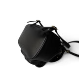 CHANEL Backpack Black 24P Duma Backpack Small Black Light Gold Hardware - Redeluxe
