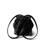 CHANEL Backpack Black 24P Duma Backpack Small Black Light Gold Hardware - Redeluxe