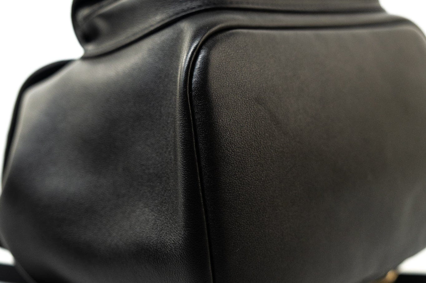 CHANEL Backpack Duma Backpack Large Black Lambskin Quilted - Redeluxe