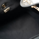 CHANEL Backpack Duma Backpack Large Black Lambskin Quilted - Redeluxe