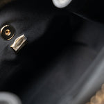 CHANEL Backpack Duma Backpack Large Black Lambskin Quilted - Redeluxe