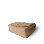 CHANEL Beige Diana Flap Beige Lambskin Quilted Medium Gold Hardware - Redeluxe