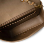 CHANEL Beige Diana Flap Beige Lambskin Quilted Medium Gold Hardware - Redeluxe