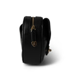 CHANEL Belt Bag Black 22S CC In Love Heart Zipped Black Lambskin Quilted Belt Bag LGHW - Redeluxe