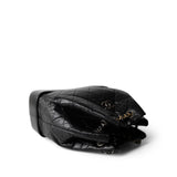 CHANEL Black 19C Black Aged Calfskin Quilted Gabrielle Backpack - Redeluxe