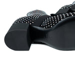 CHANEL Boots Black 23S Black Crystal Mary Jane Booties - Redeluxe