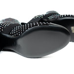 CHANEL Boots Black 23S Black Crystal Mary Jane Booties - Redeluxe