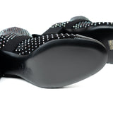 CHANEL Boots Black 23S Black Crystal Mary Jane Booties - Redeluxe