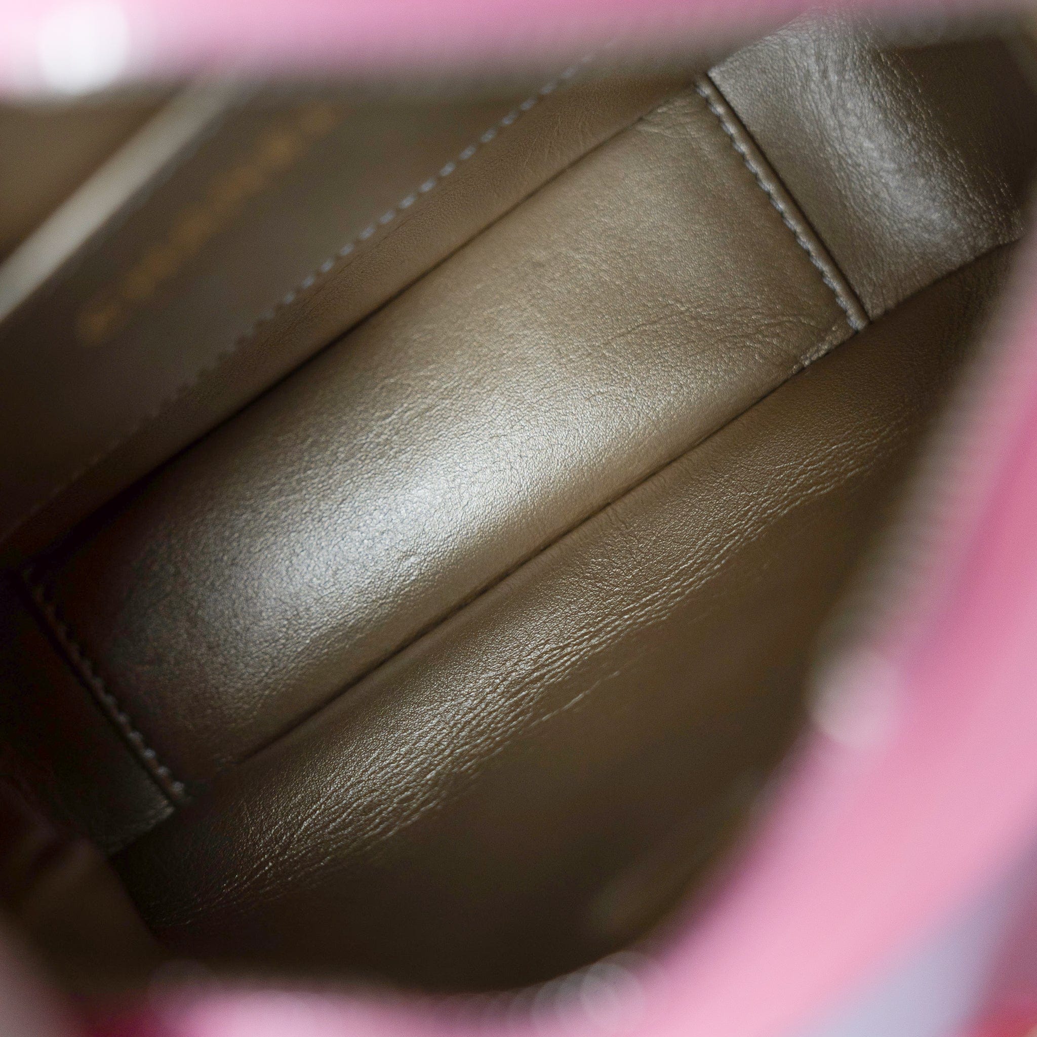CHANEL Camera Case PINK 22S Pink Lambskin Quilted Camera Case Aged Gold Hardware - Redeluxe