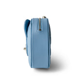 CHANEL Clutch Blue 22S CC In Love Blue Lambskin Quilted Small (Clutch on Chain) Heart Bag LGHW - Redeluxe