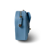 CHANEL Clutch Blue 22S CC In Love Blue Lambskin Quilted Small (Clutch on Chain) Heart Bag LGHW - Redeluxe