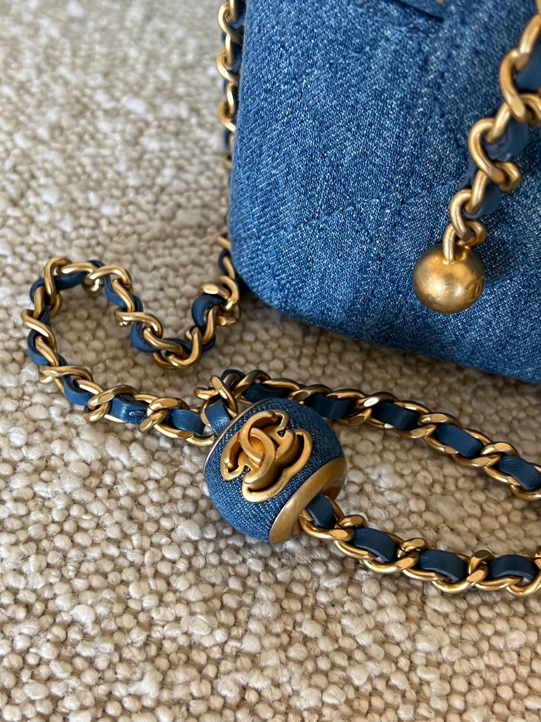 22C Micro Denim Vanity Pearl Crush – REDELUXE