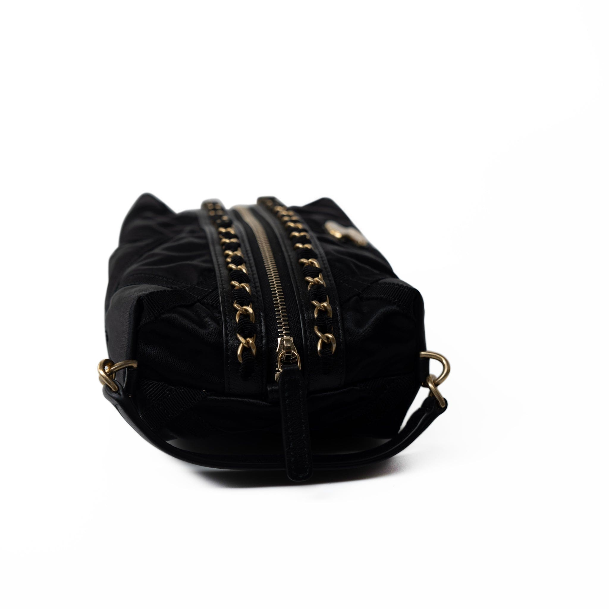 CHANEL Cosmetic Cases Black 22P CC Travel Pouch With Sleep Mask - Redeluxe